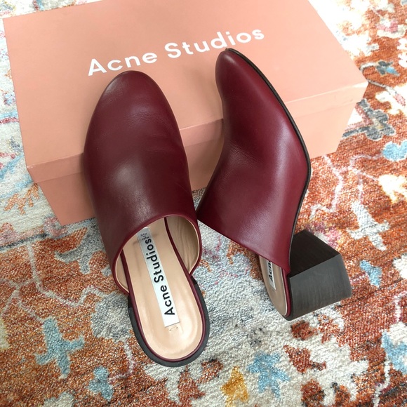 SOLD 💯Acne Studios Mule Clogs 7.5 - Picture 3 of 8